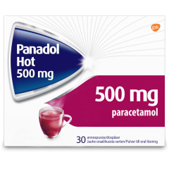 PANADOL HOT 500 mg jauhe oraaliliuosta varten 30 kpl